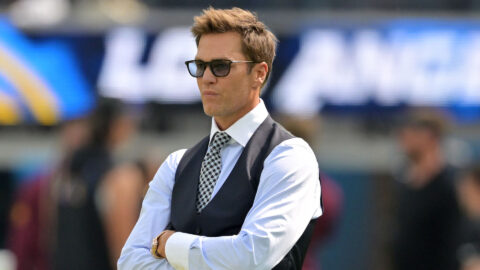 Former New England Patriots quarterback Tom Brady