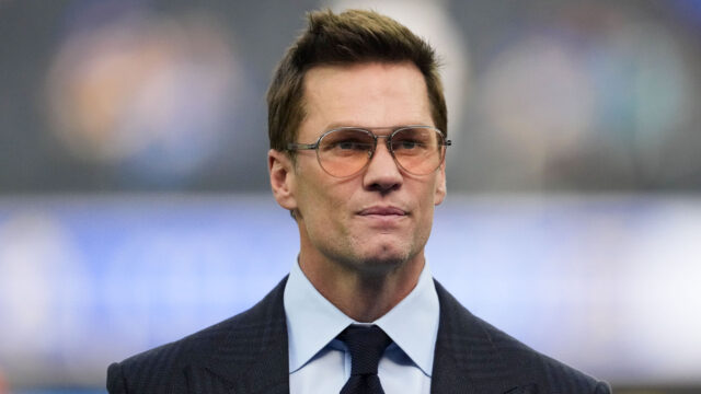 Former New England Patriots quarterback Tom Brady