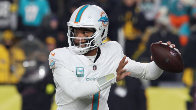 Miami Dolphins quarterback Tua Tagovailoa