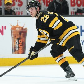 Boston Bruins defenseman Victor Soderstrom