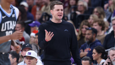 Utah Jazz head coach Will Hardy