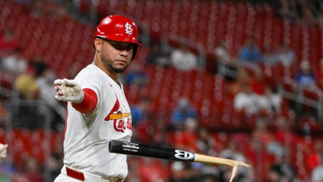 St. Louis Cardinals first baseman Willson Contreras