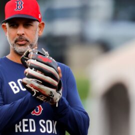 Boston Red Sox manager Alex Cora