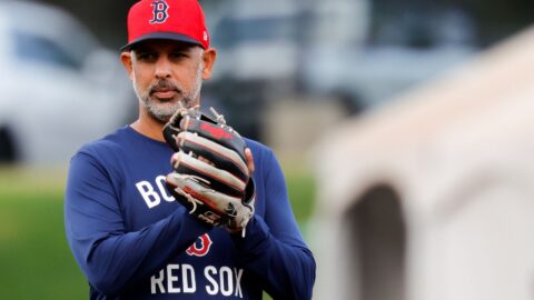 Boston Red Sox manager Alex Cora