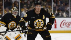 Boston Bruins defenseman Charlie McAvoy