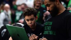 Boston Celtics star Jayson Tatum's son, Deuce Tatum