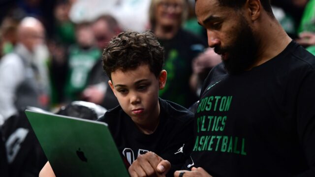 Boston Celtics star Jayson Tatum's son, Deuce Tatum