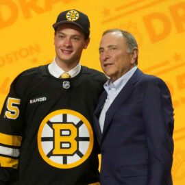 Boston Bruins draft pick James Hagens