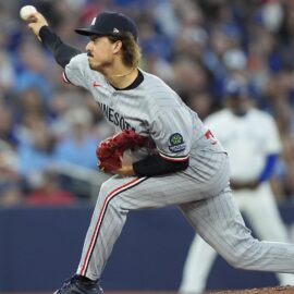 Minnesota Twins starting pitcher Joe Ryan