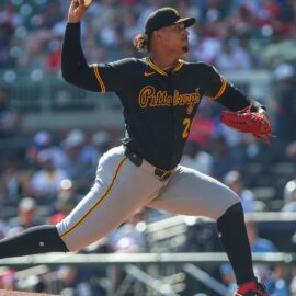 Starting pitcher Johan Oviedo