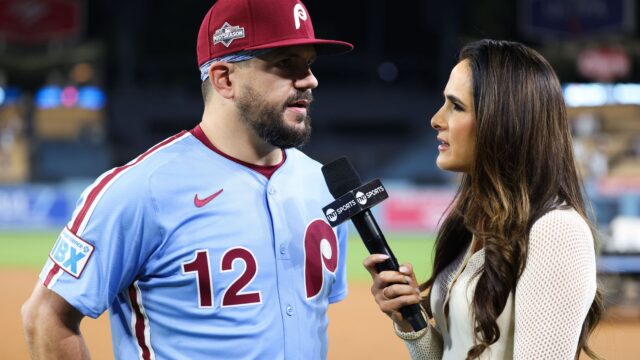 Philadelphia Phillies designated hitter Kyle Schwarber