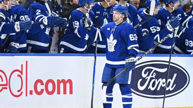 Toronto Maple Leafs left wing Matias Maccelli