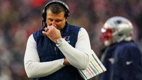 New England Patriots head coach Mike Vrabel