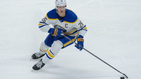 Buffalo Sabres defenseman Rasmus Dahlin