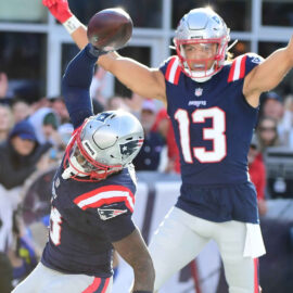 New England Patriots wide receiver Stefon Diggs