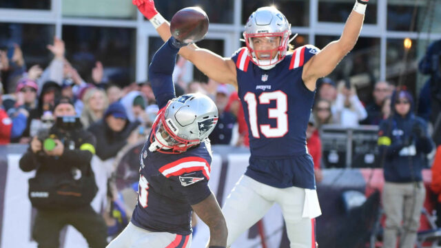 New England Patriots wide receiver Stefon Diggs