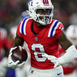 New England Patriots wide receiver Stefon Diggs