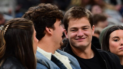 New England Patriots Will Campbell and Drake Maye