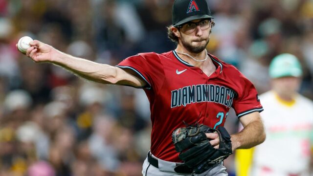 Arizona Diamondbacks starting pitcher Zac Gallen