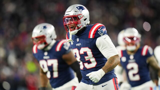 New England Patriots linebacker Anfernee Jennings