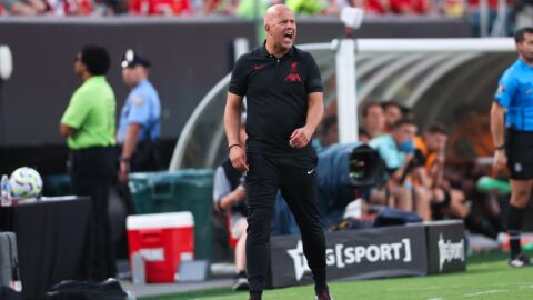 Liverpool manager Arne Slot