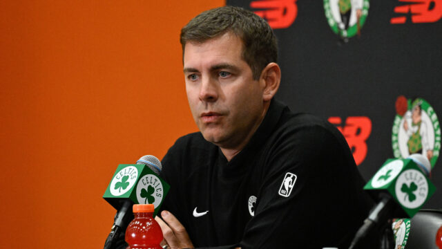 Boston Celtics president of basketball operations Brad Stevens