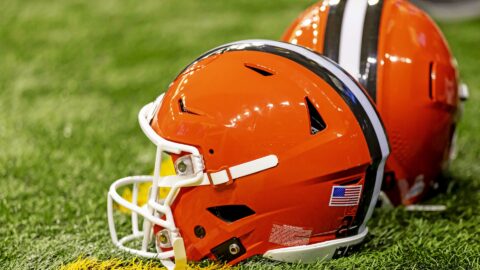 Cleveland Browns helmet