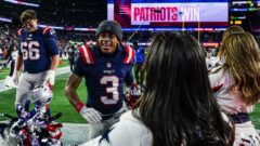 New England Patriots wide receiver DeMario Douglas