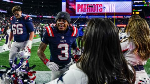 New England Patriots wide receiver DeMario Douglas