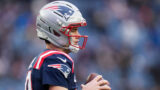 New England Patriots quarterback Drake Maye