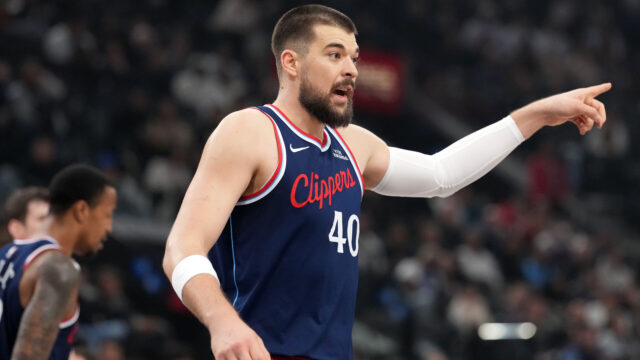 Los Angeles Clippers center Ivica Zubac