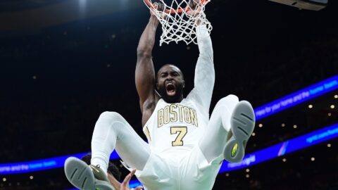 Boston Celtics wing Jaylen Brown