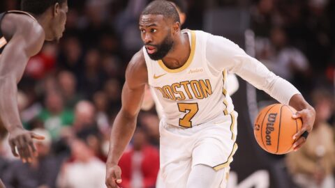 Boston Celtics star Jaylen Brown.