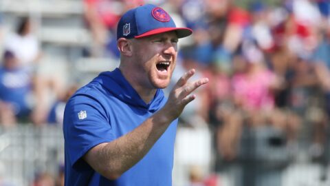 Buffalo Bills head coach Joe Brady