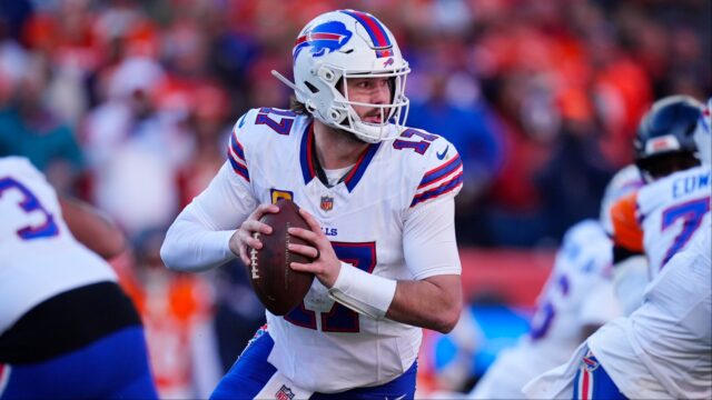 Buffalo Bills quarterback Josh Allen