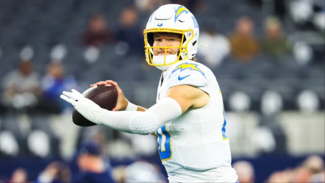 Los Angeles Chargers quarterback Justin Herbert