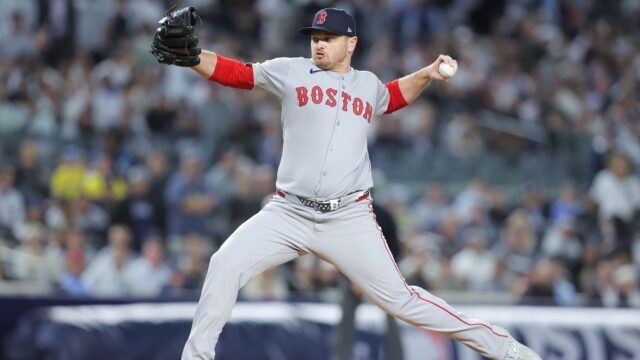 Boston Red Sox relief pitcher Justin Wilson