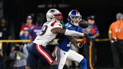 New England Patriots cornerback Kobee Minor