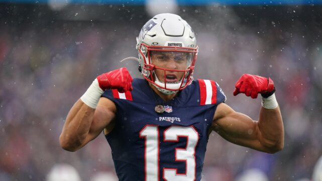 New England Patriots wide receiver Mack Hollins