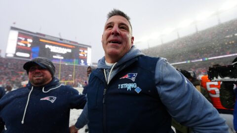 New England Patriots head coach Mike Vrabel