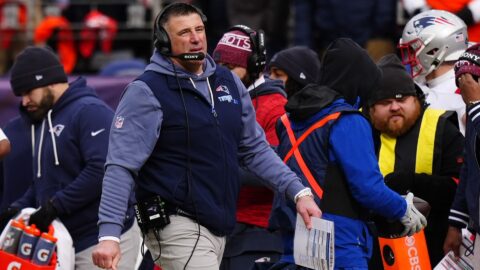 New England Patriots head coach Mike Vrabel