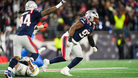 New England Patriots defensive tackle Milton Williams