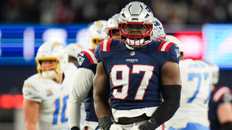 New England Patriots defensive tackle Milton Williams