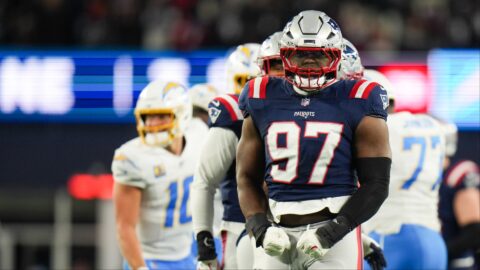 New England Patriots defensive tackle Milton Williams