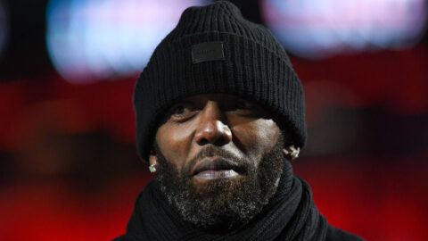 Former New England Patriots wide receiver Randy Moss
