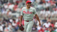 Boston Red Sox starting pitcher Ranger Suarez