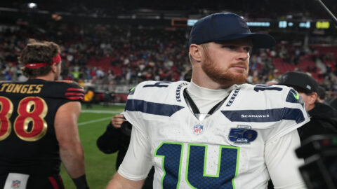 Seattle Seahawks quarterback Sam Darnold