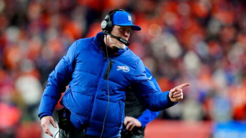 Buffalo Bills head coach Sean McDermott