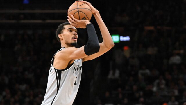 San Antonio Spurs center Victor Wembanyama