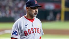 Boston Red Sox manager Alex Cora